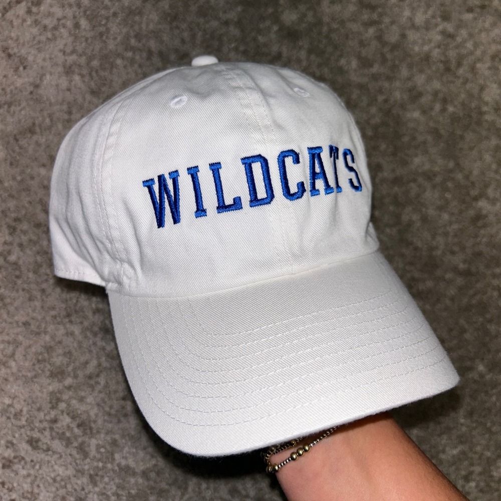 Nike Kentucky Wildcats‎ UK Club Cab Size M/L White Spellout Swoosh Basketball